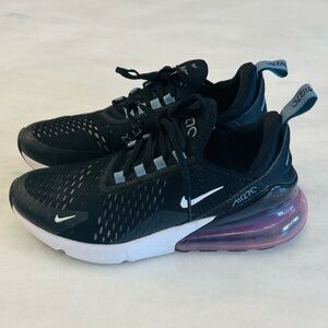 Nike Black and Purple Women's Sneakers